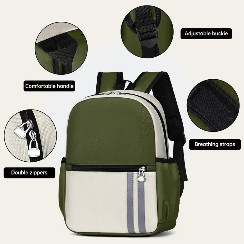 SDFGHG Kids Backpack for Boys Kindergarten School Backpack 14 inch Bookbag for Boys 4-8 - Image 4